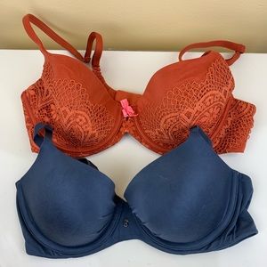 Victoria’s Secret padded bars 2-pk 34C